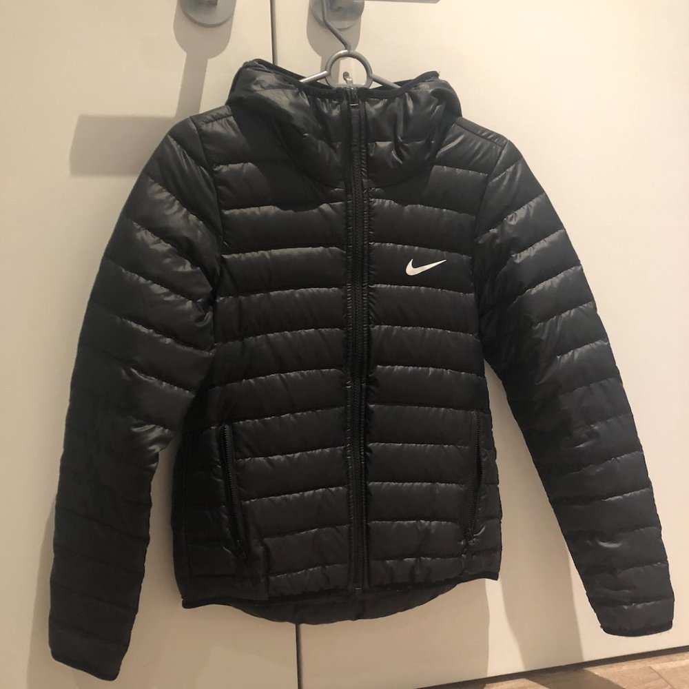 Nike Puffer Jacket, Black, XS